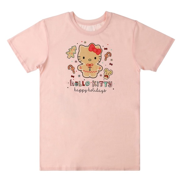 Hello Kitty Happy Holidays' Graphic Tee(NWT) size XL - Picture 2 of 2